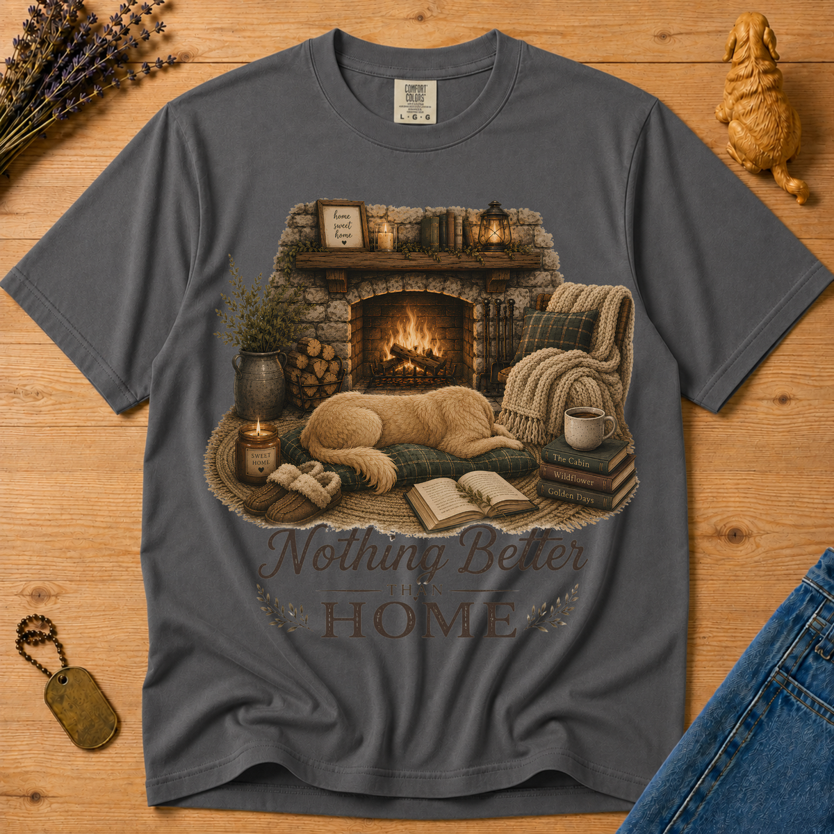 Stay Golden Tee — Nothing Better Than Home