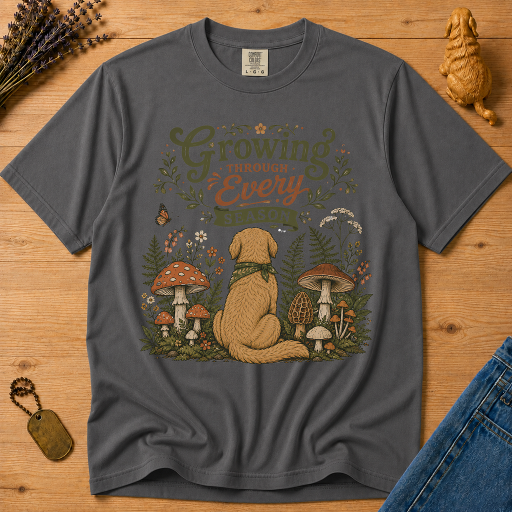 Stay Golden Tee — Growing Through Every Season