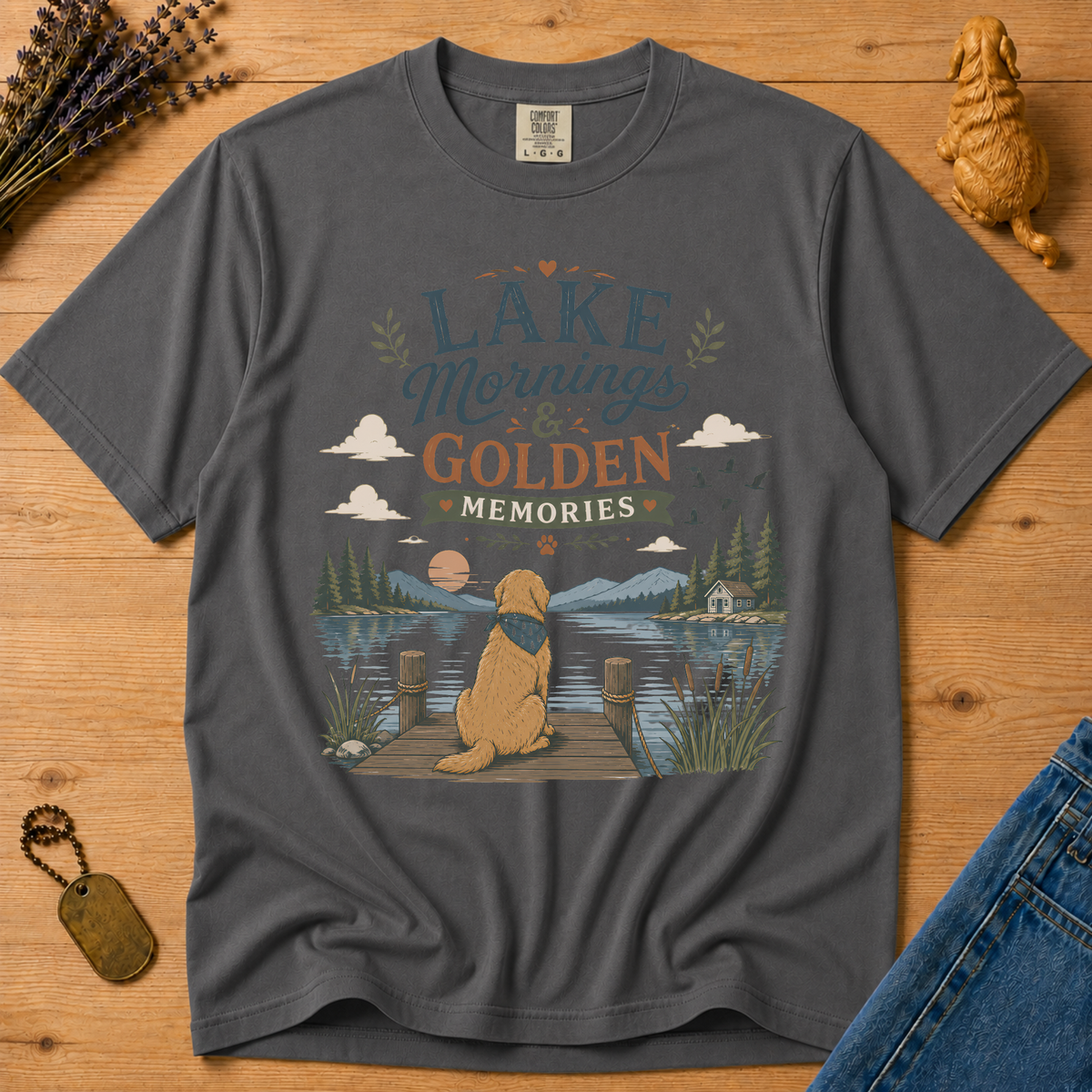 Stay Golden Tee — Like Mornings & Golden Memories
