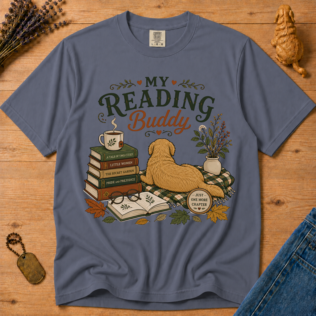 Stay Golden Tee — My Reading Buddy