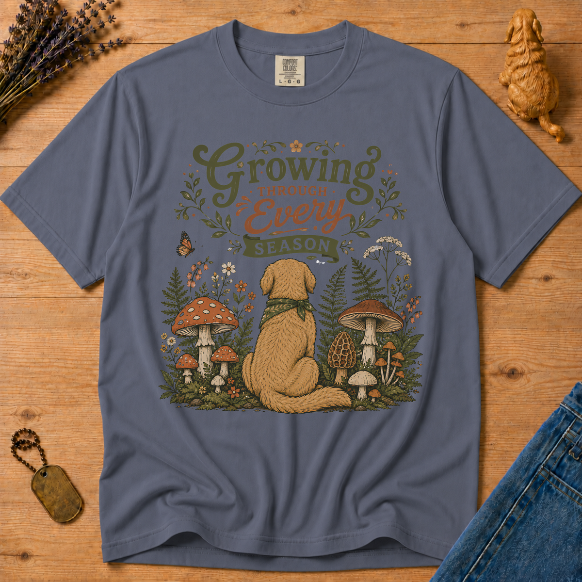 Stay Golden Tee — Growing Through Every Season