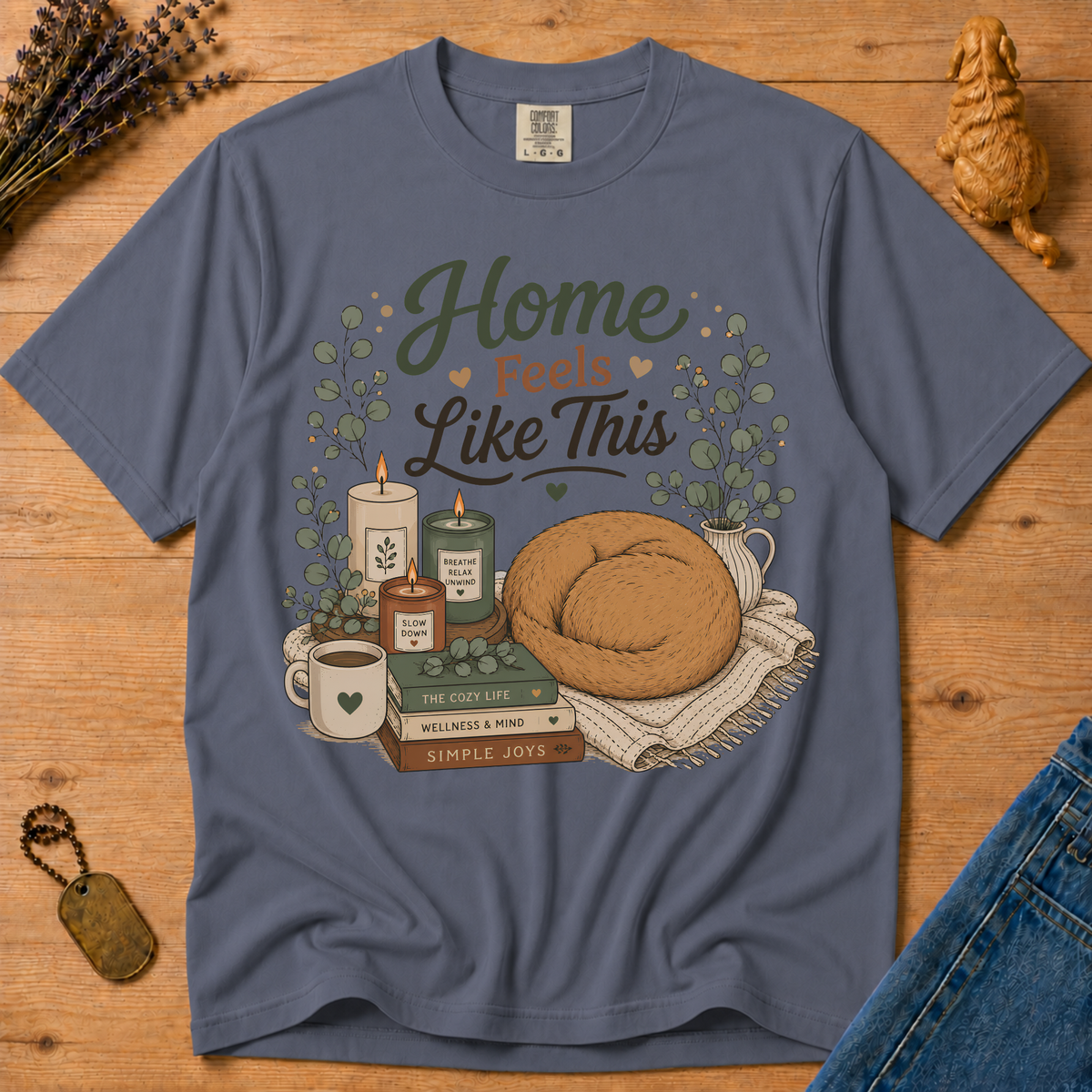Stay Golden Tee — Home Feels Like This