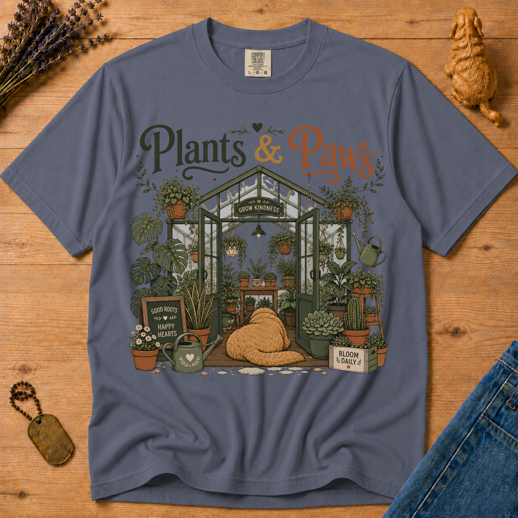 Stay Golden Tee — Plants & Paws