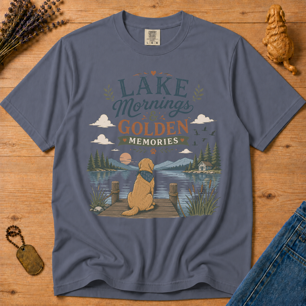 Stay Golden Tee — Like Mornings & Golden Memories