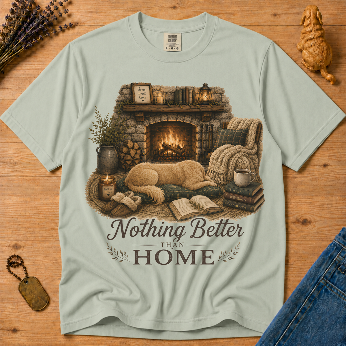 Stay Golden Tee — Nothing Better Than Home