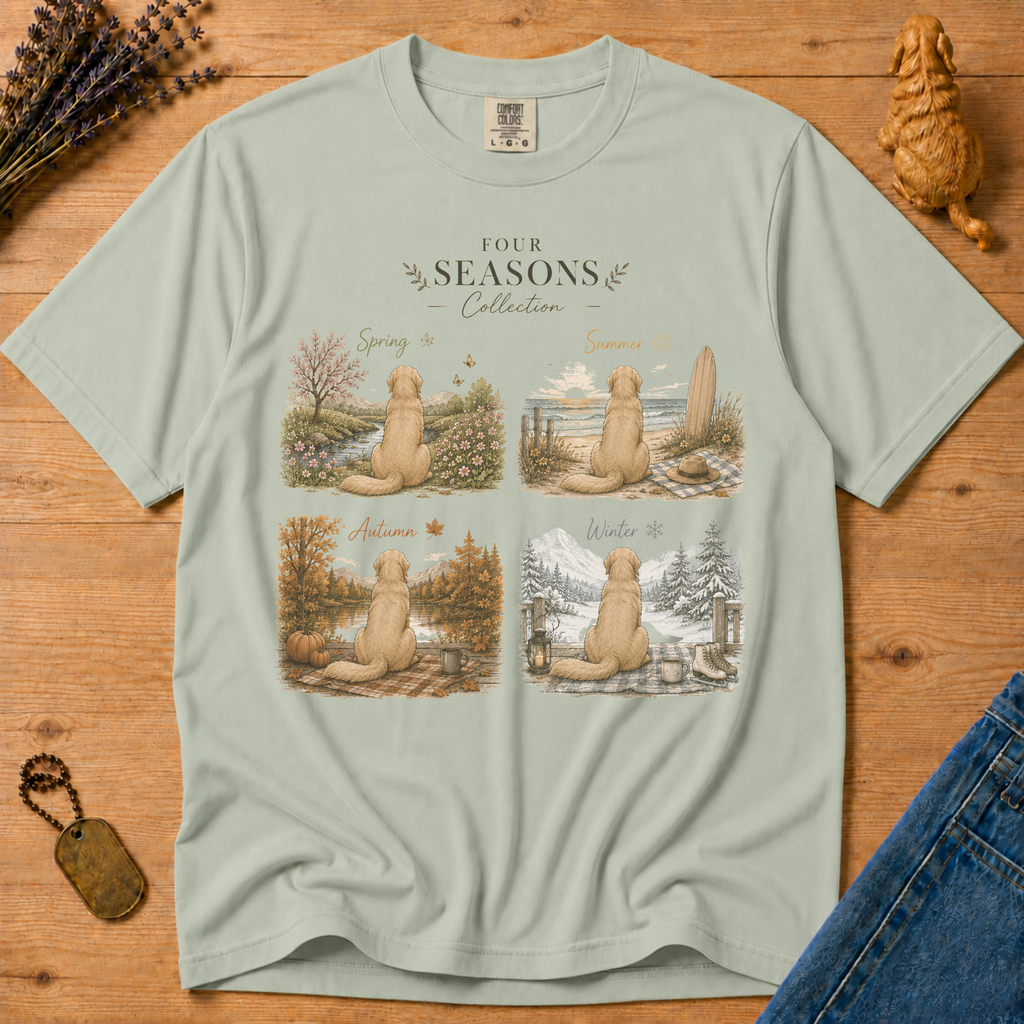 Stay Golden Tee — Four Seasons Collection