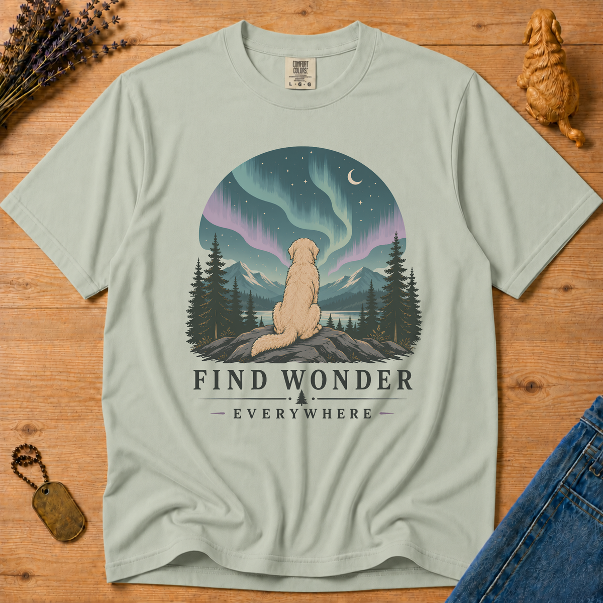 Stay Golden Tee — Find Wonder Everywhere