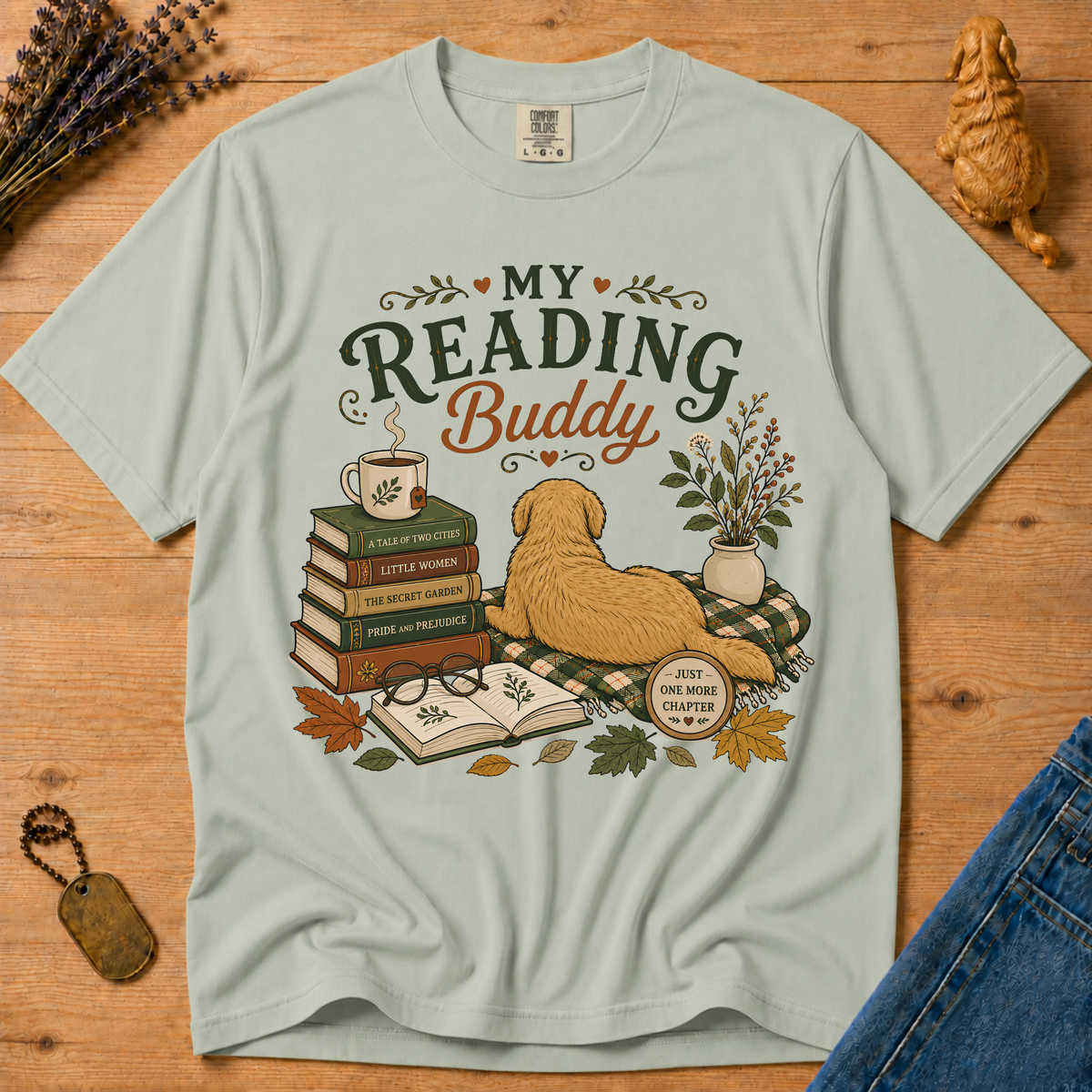 Stay Golden Tee — My Reading Buddy
