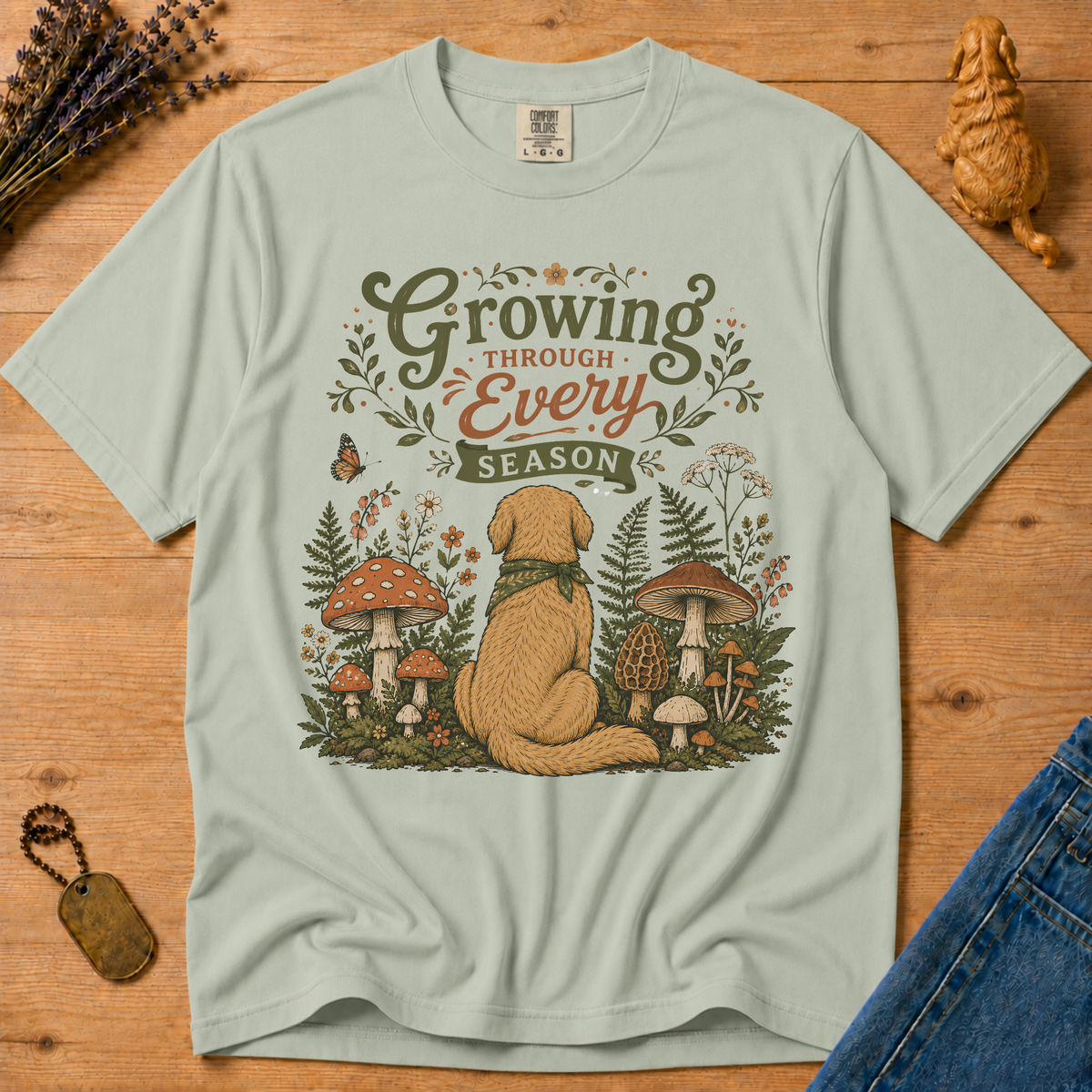 Stay Golden Tee — Growing Through Every Season