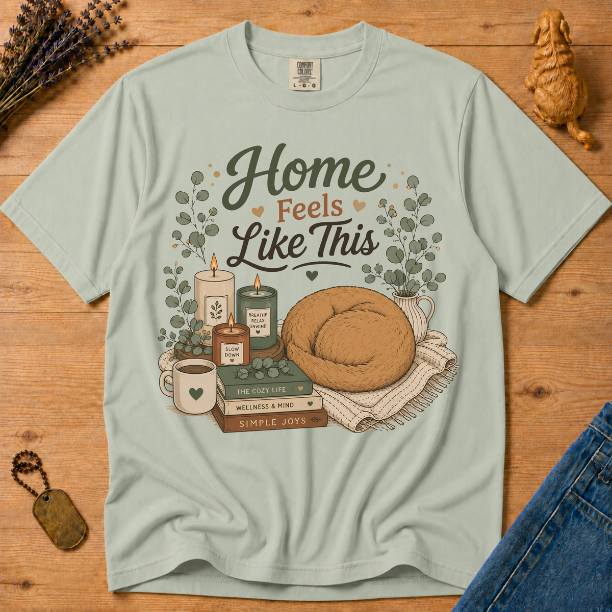 Stay Golden Tee — Home Feels Like This