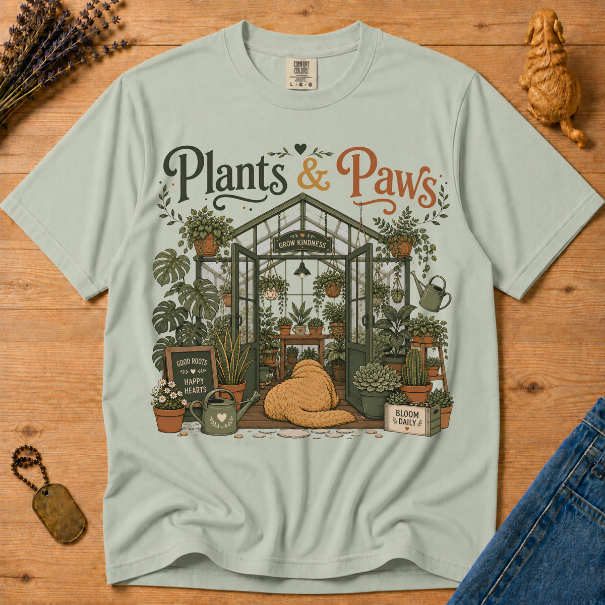 Stay Golden Tee — Plants & Paws