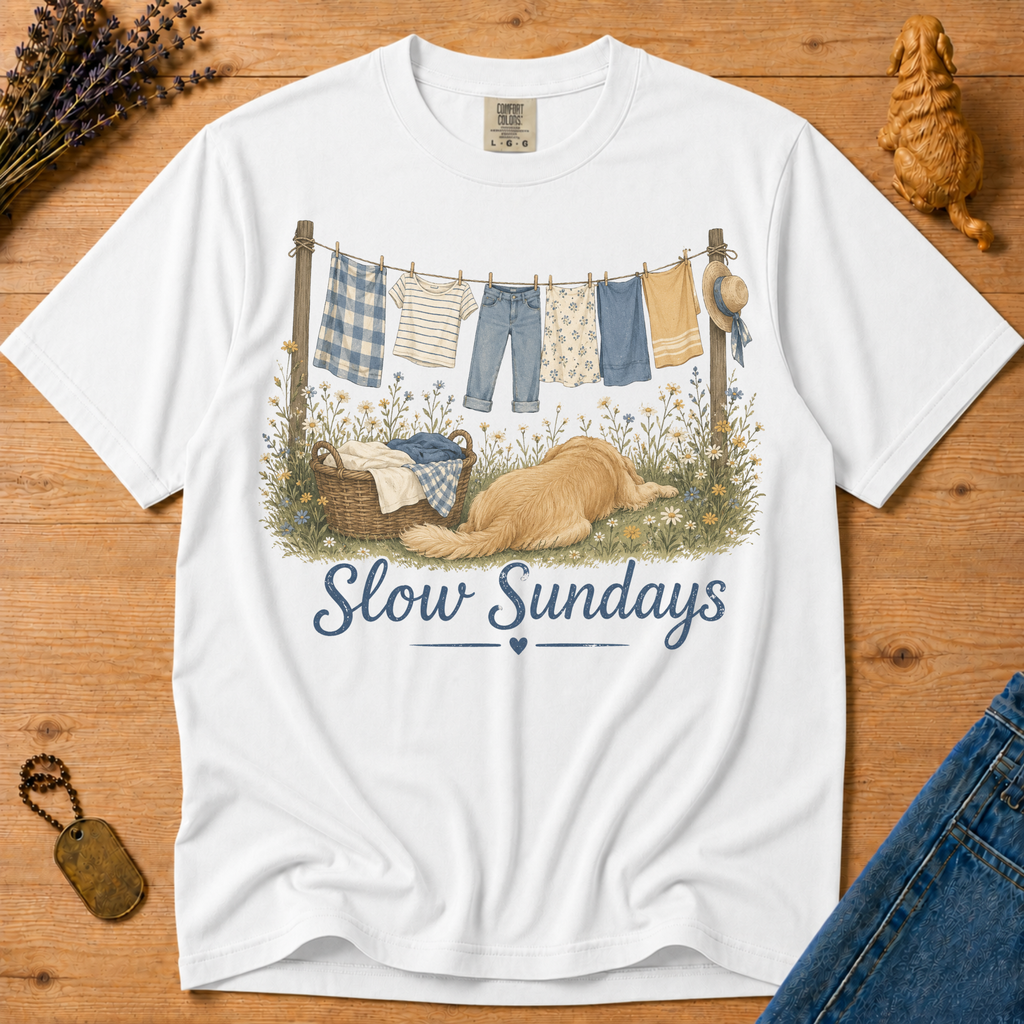 Stay Golden Tee — Slow Sundays