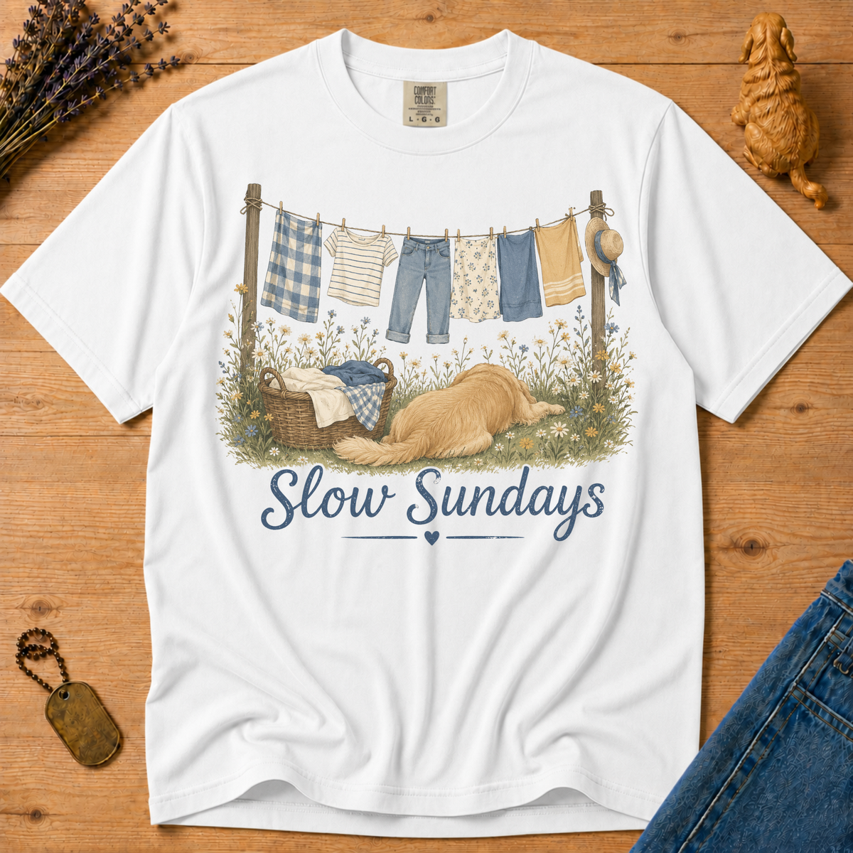 Stay Golden Tee — Slow Sundays