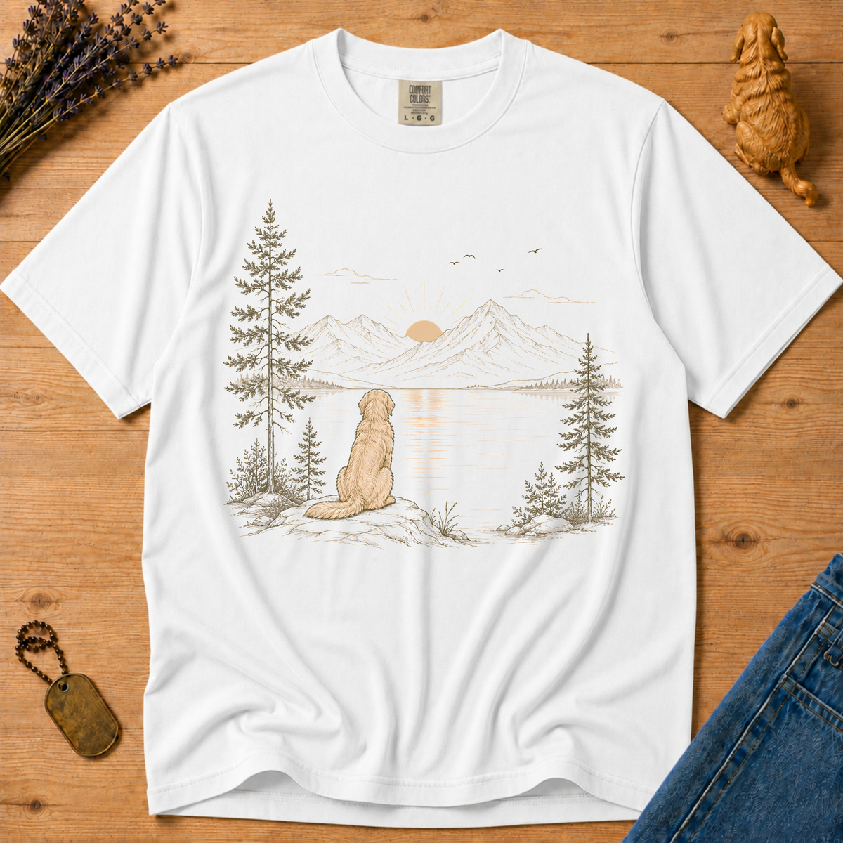 Stay Golden Tee — Golden Trails