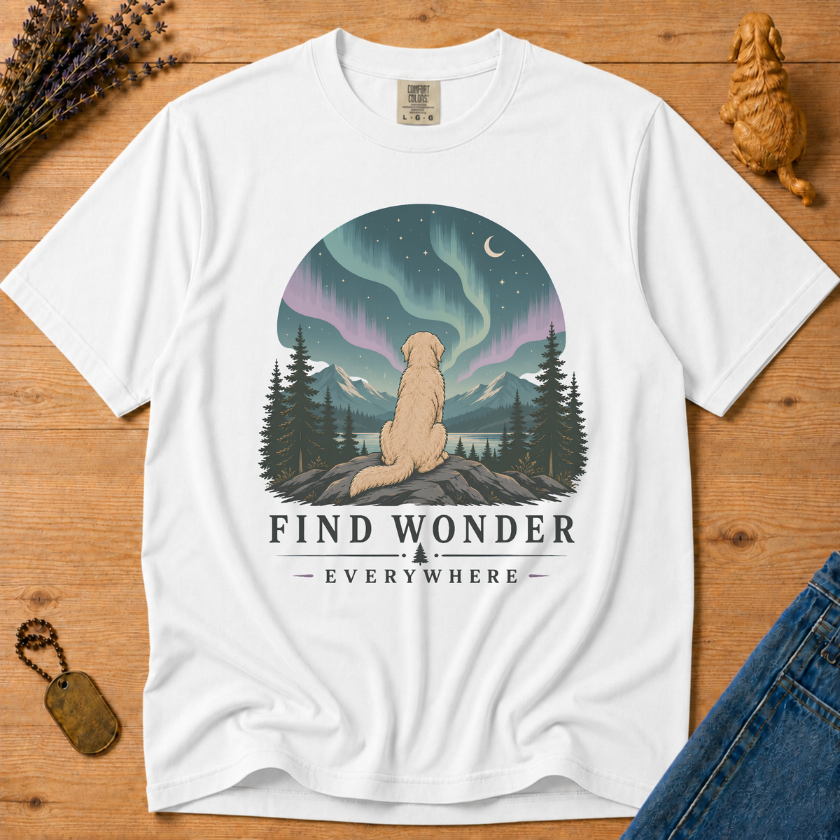 Stay Golden Tee — Find Wonder Everywhere