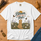 Stay Golden Tee — Bloom Where You Run