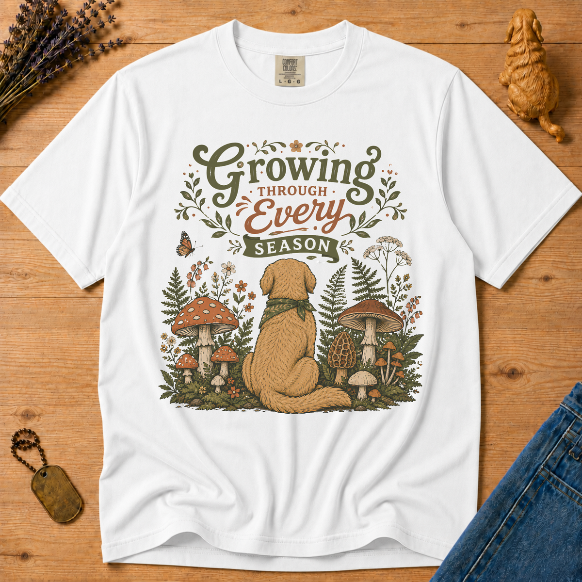 Stay Golden Tee — Growing Through Every Season