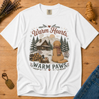 Stay Golden Tee — Warm Hearts, Warm Paws