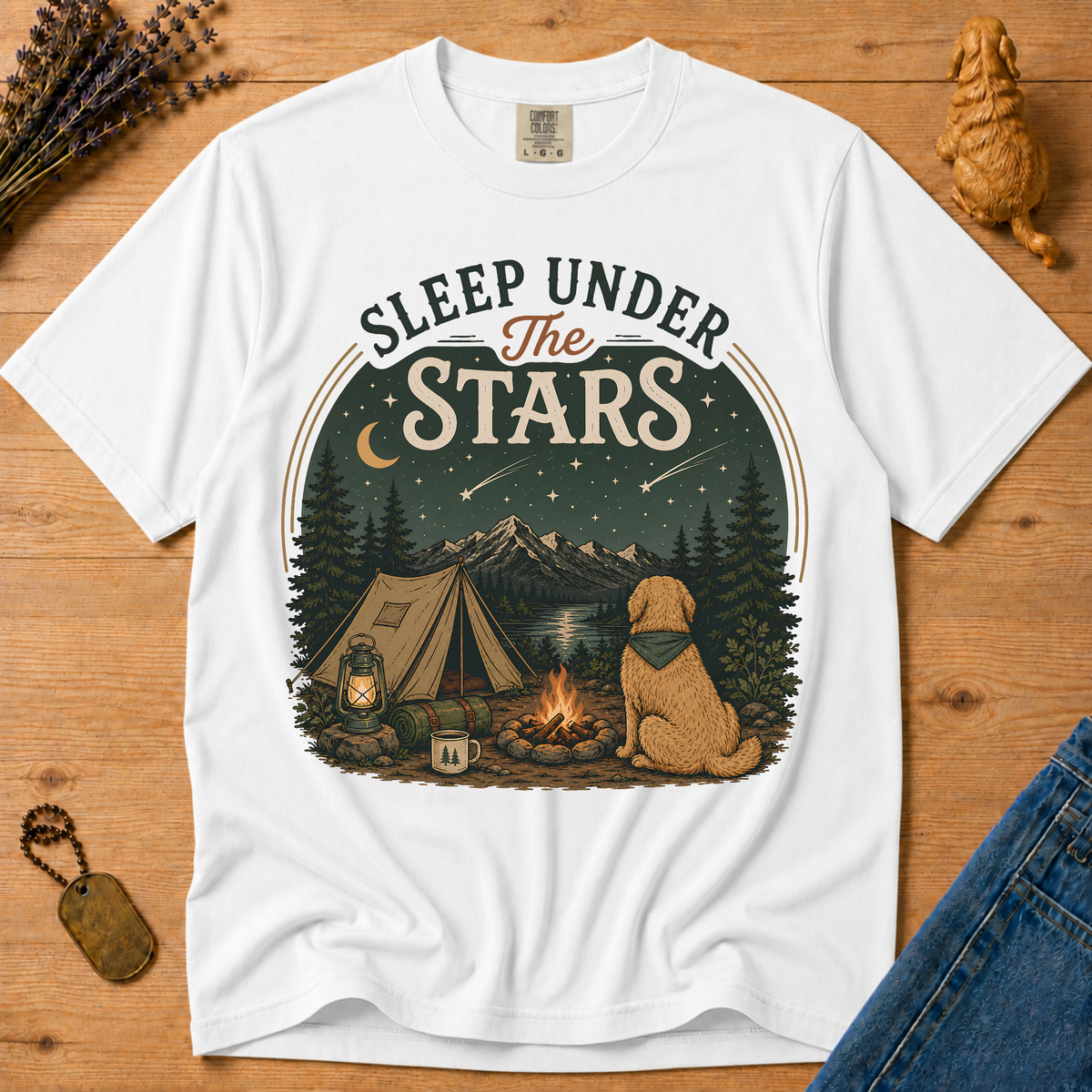 Stay Golden Tee — Sleep Under The Stars