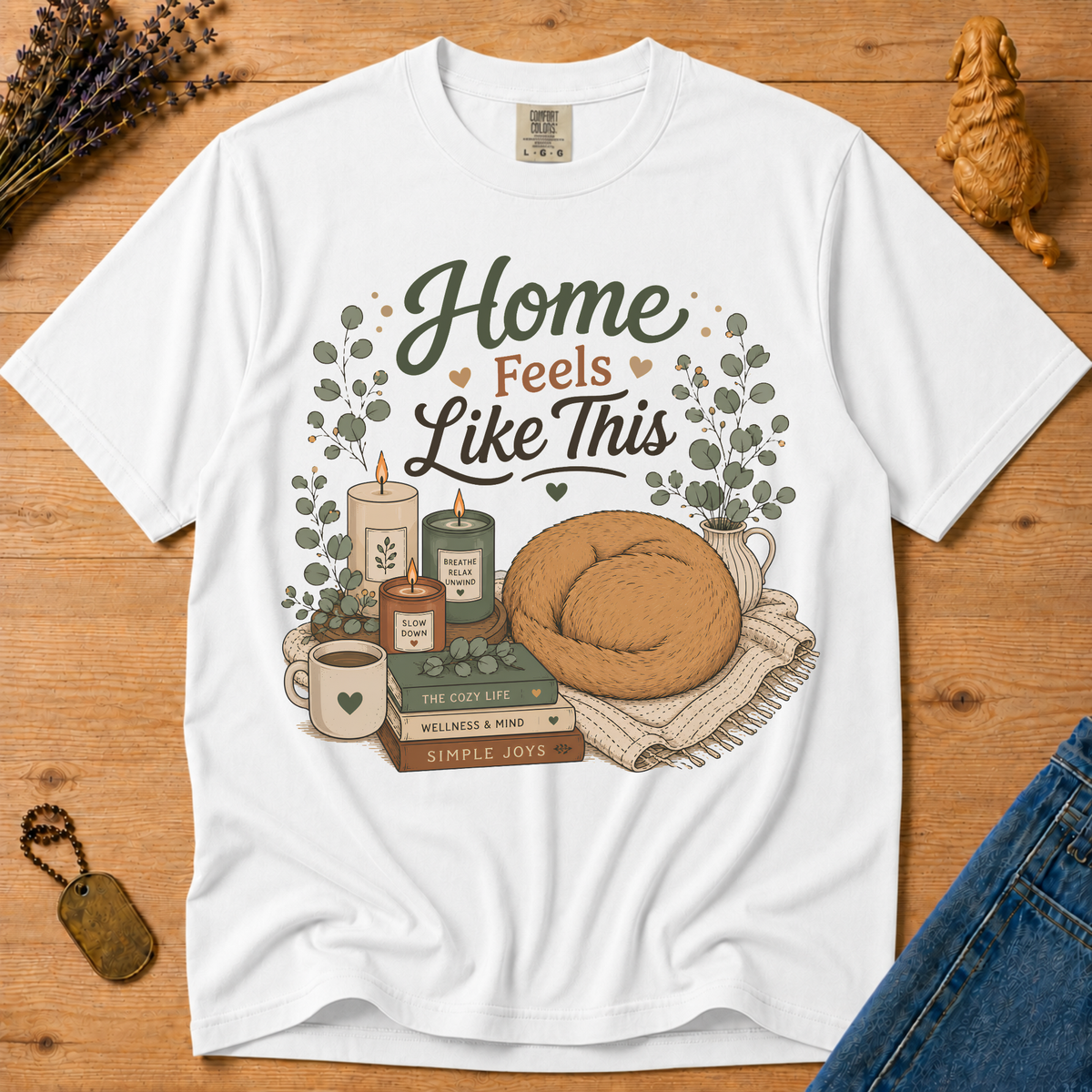 Stay Golden Tee — Home Feels Like This