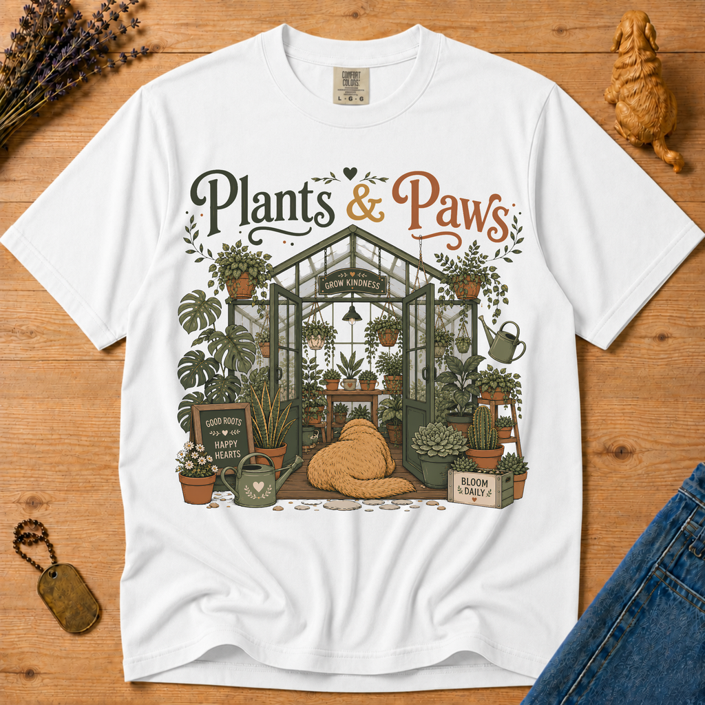 Stay Golden Tee — Plants & Paws