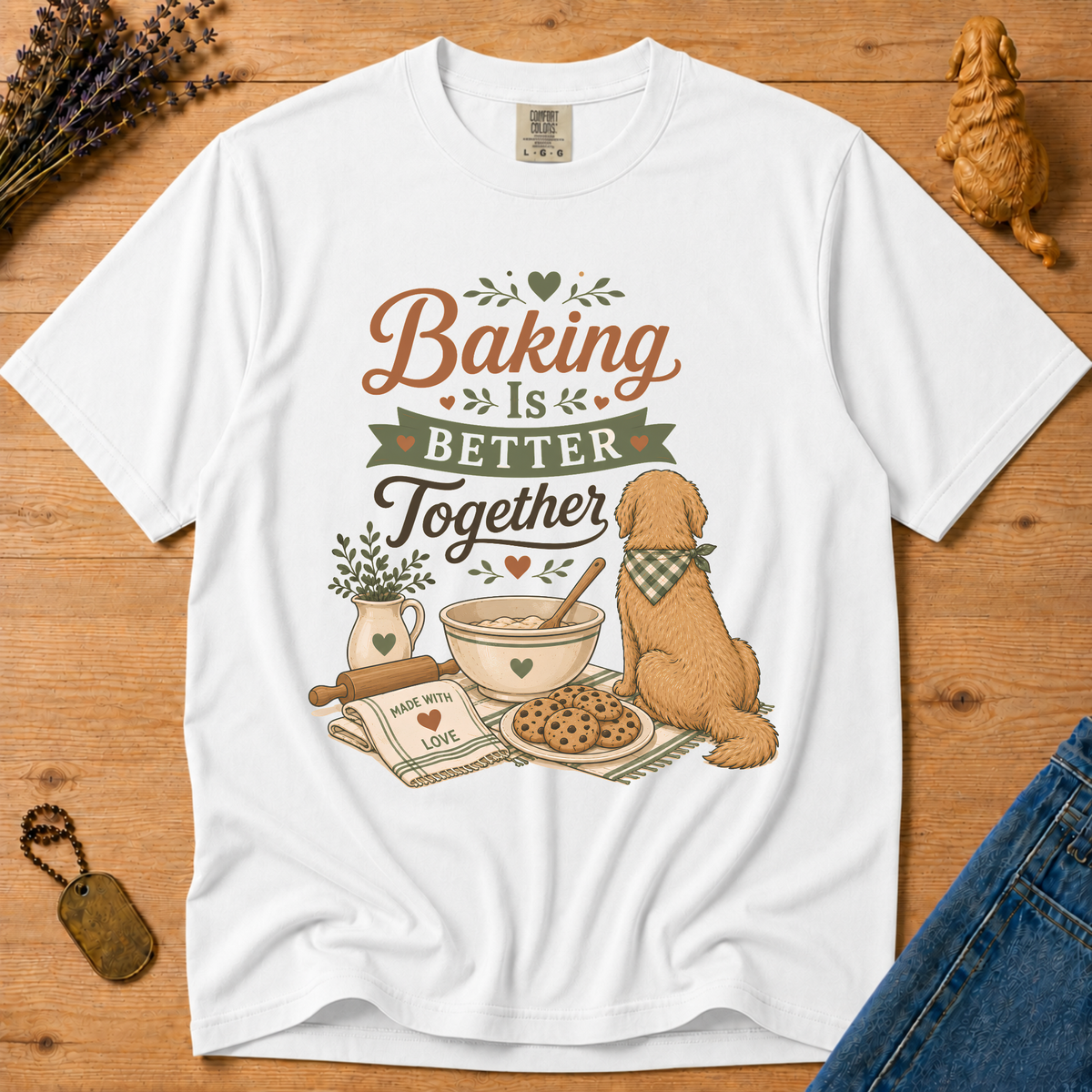 Stay Golden Tee — Baking Is Better Together
