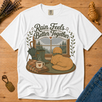 Stay Golden Tee — Rain Feels Better Together