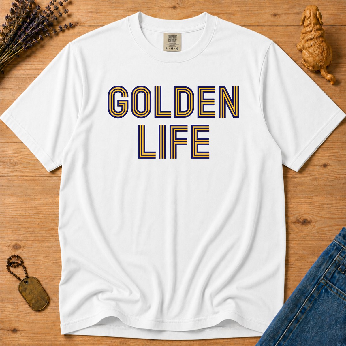 Stay Golden Tee — Golden Life