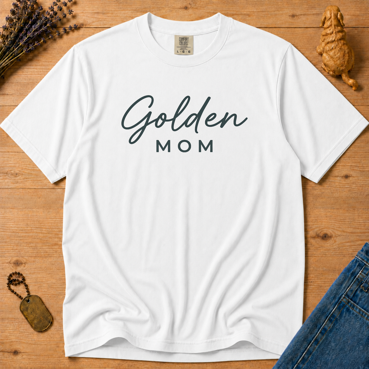 Stay Golden Tee — Golden Mom