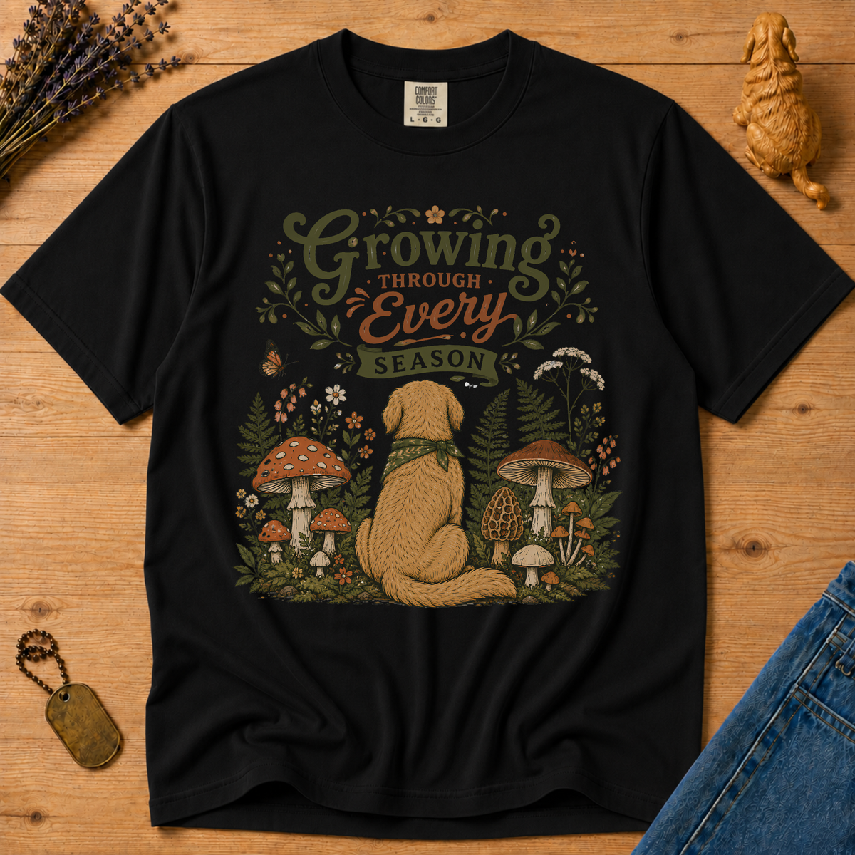 Stay Golden Tee — Growing Through Every Season