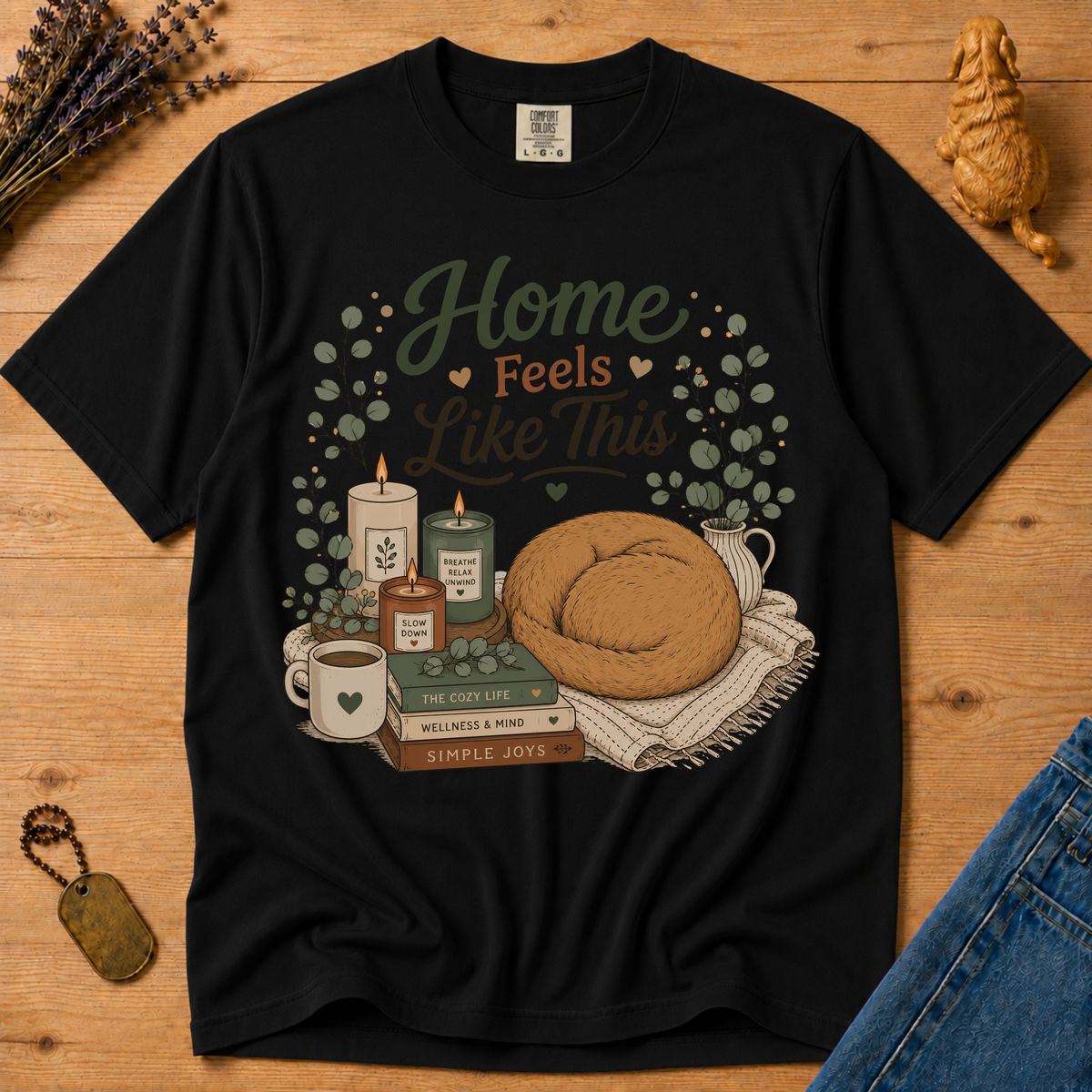 Stay Golden Tee — Home Feels Like This