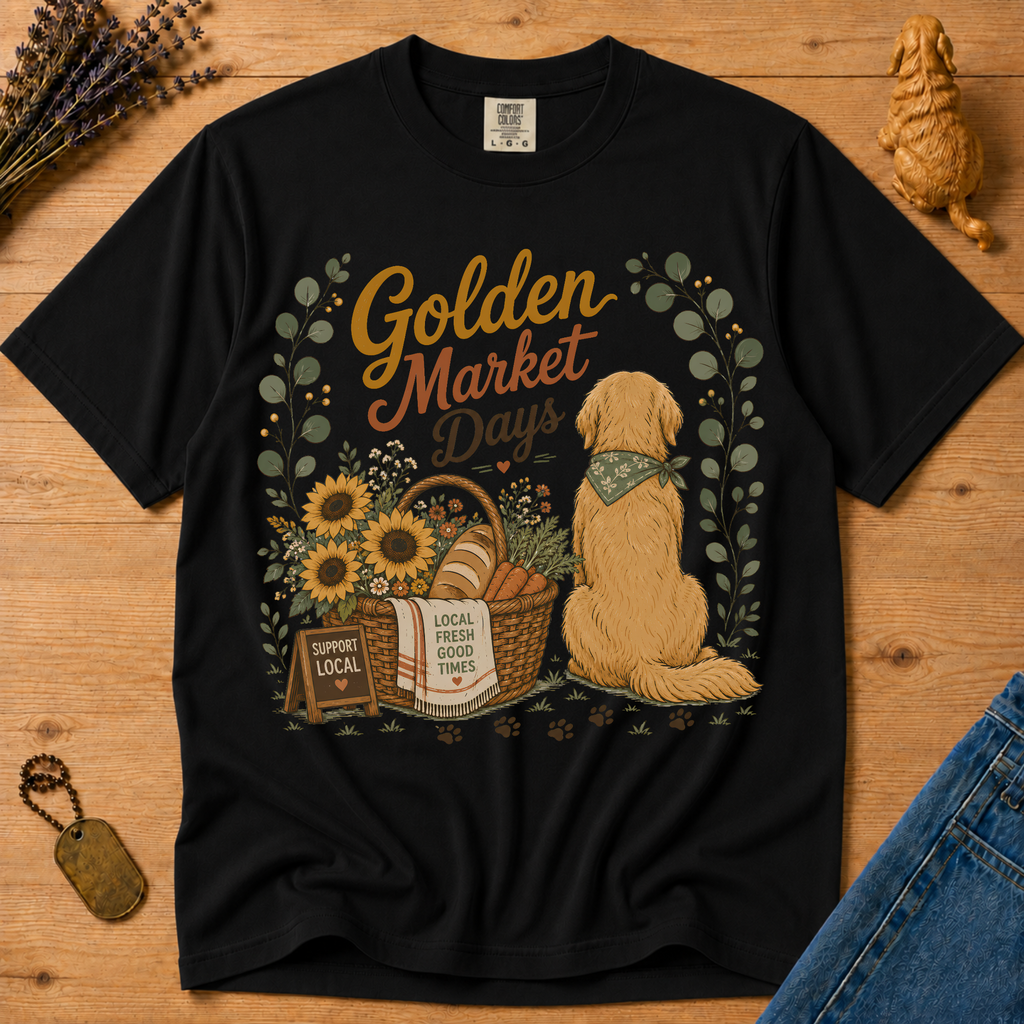 Stay Golden Tee — Golden Market Days