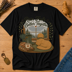Stay Golden Tee — Rain Feels Better Together
