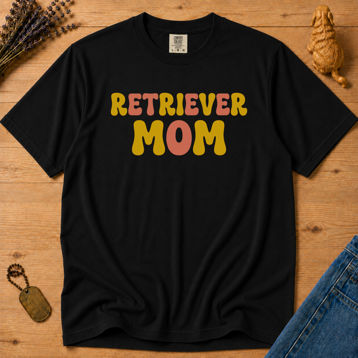 Stay Golden Tee — Retriever Mom