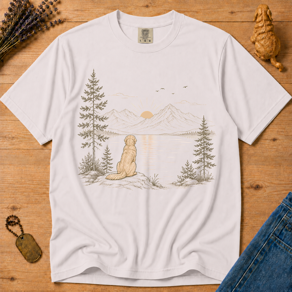 Stay Golden Tee — Golden Trails