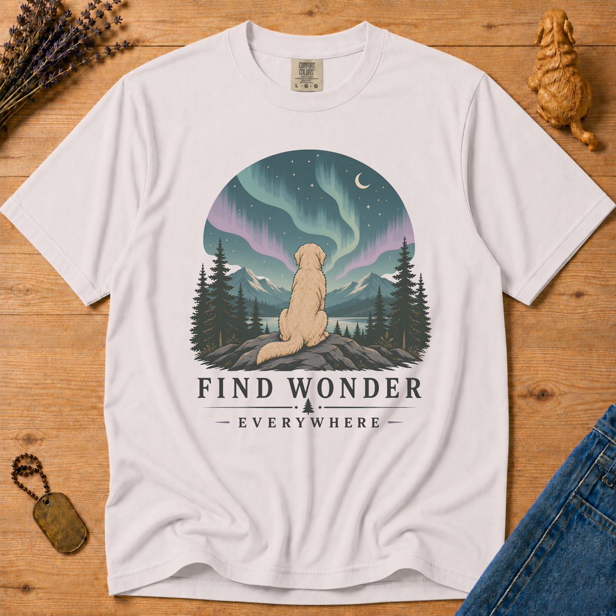 Stay Golden Tee — Find Wonder Everywhere