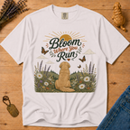 Stay Golden Tee — Bloom Where You Run