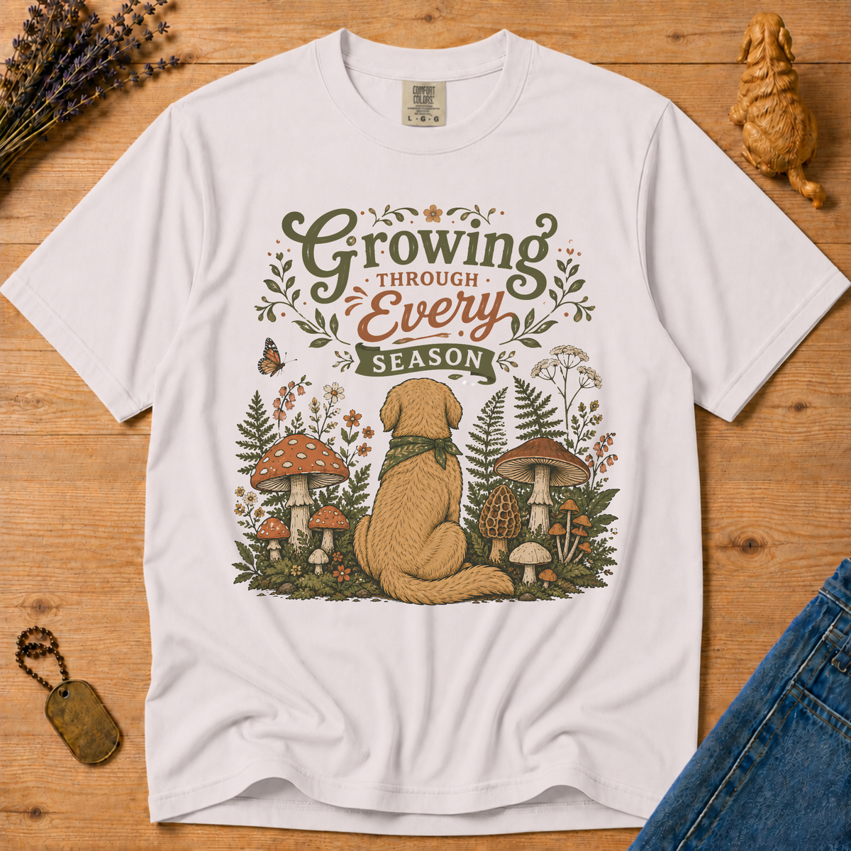 Stay Golden Tee — Growing Through Every Season
