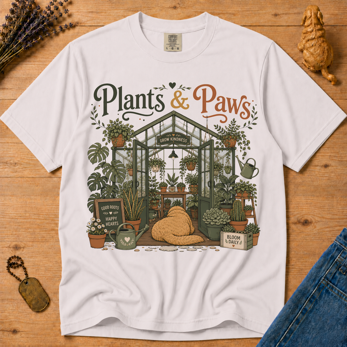Stay Golden Tee — Plants & Paws