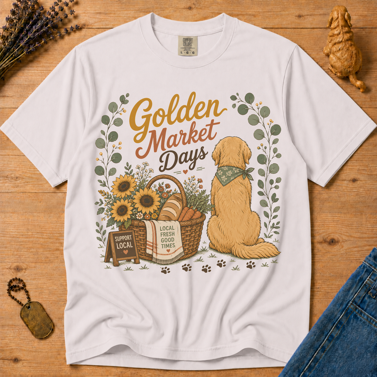 Stay Golden Tee — Golden Market Days