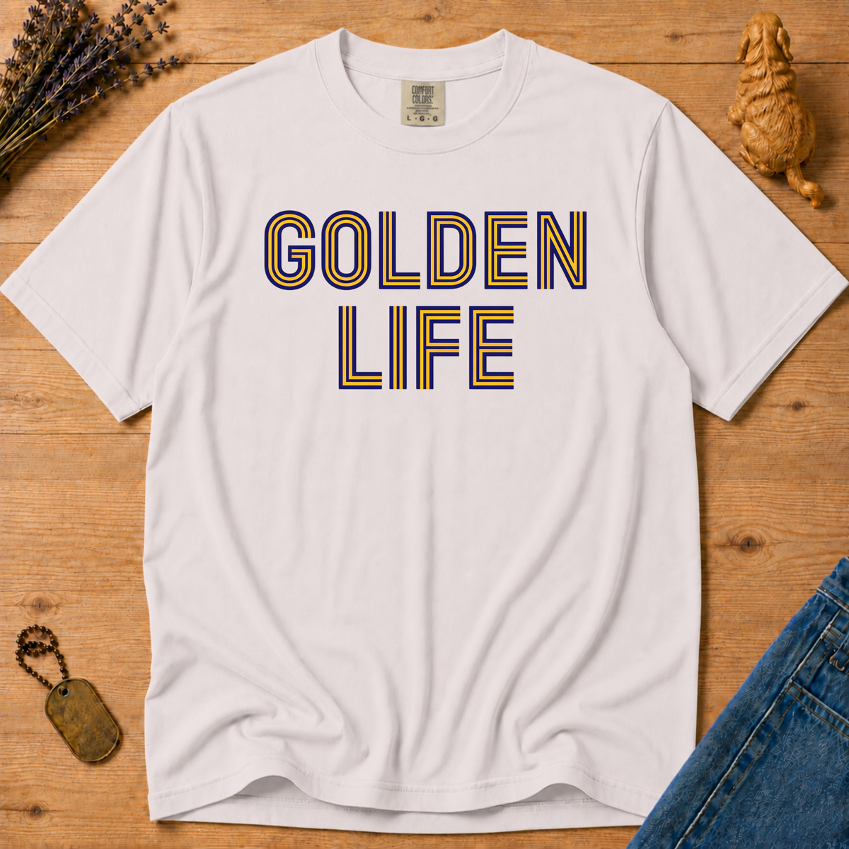 Stay Golden Tee — Golden Life