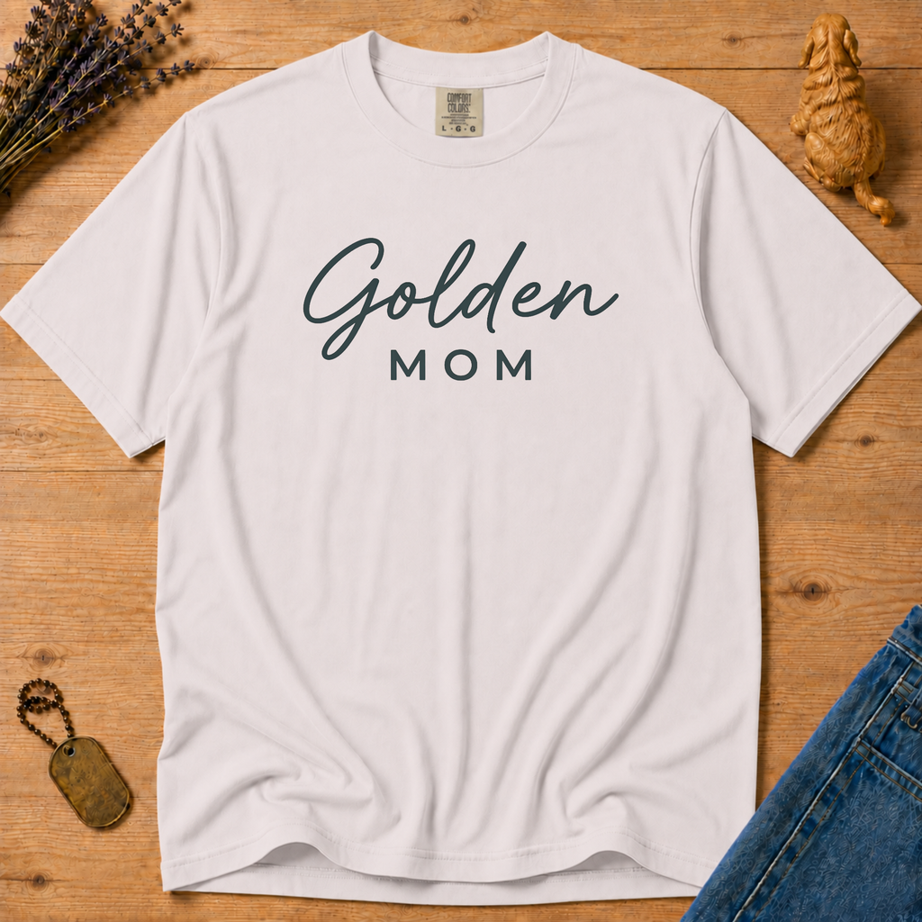 Stay Golden Tee — Golden Mom